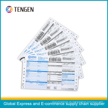 Custom Printing Express Logistic Courier Waybill